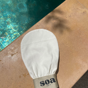 GANT EXFOLIANT EN SOIE BRUT