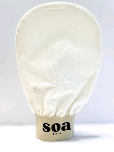 GANT EXFOLIANT EN SOIE BRUT